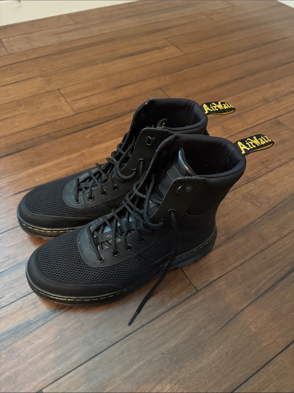 Dr. Martens Black Lace-Up Boots